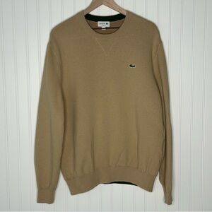 Lacoste Men's Tan Sweater XL
